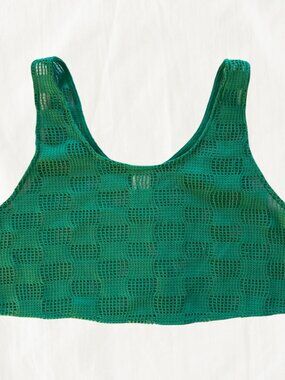 Wild Fable: Crop Crochet Tank Top